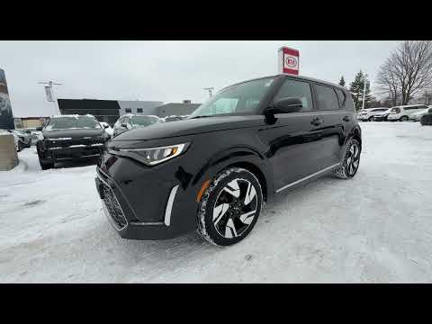 2025 Kia Soul GT-Line Limited IVT in Black for sale at Clarington Kia in Bowmanville, ON