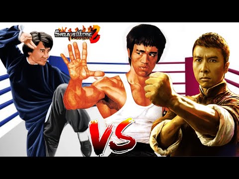 ⚡Shaolin vs Wutang 2 ~ Jackie Chan vs Bruce Lee + Donnie Yen : The Millennium Full Match⚡
