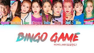 MOMOLAND (모모랜드) - 'Bingo Game (빙고게임)' Lyrics (Color Coded Han|Rom|Eng)