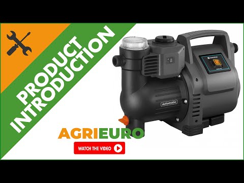 Gardena 3500/4E Automatic Pump - 800W - for Clear Waters - 4.0 Bar - Product introduction