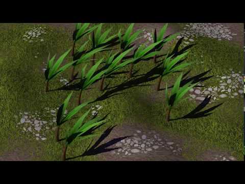 Indie game Devlog - Vegetation shader with WebGL