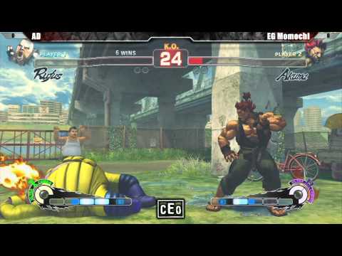 SSF4 AE2012 AD vs EG Momochi - CEO 2012 Tournament