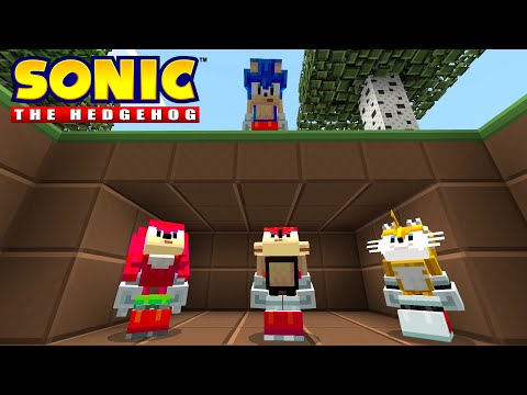 Minecraft Bedrock - Sonic And Friends - Sonic HIDE AND SEEK! [7]
