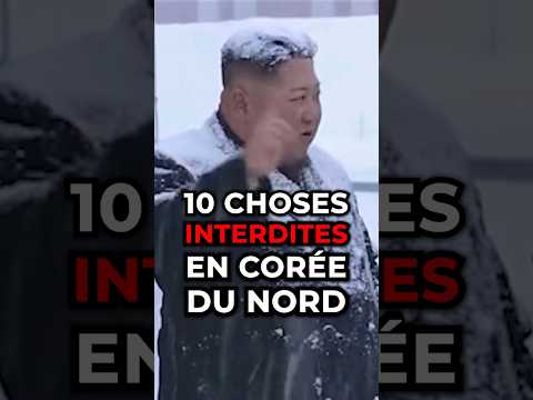 10 Things Banned in North Korea #shortsvideo
