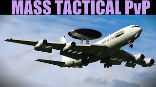 MASS 30-man Tactical Red vs Blue Battle | Air &amp; Land | DCS WORLD