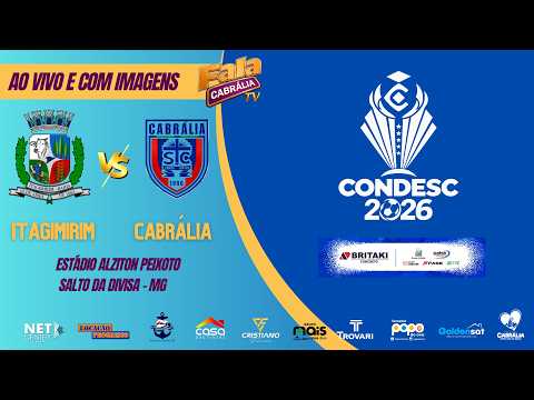 ITAGIMIRIM X CABRÁLIA - COPA CONDESC 2026! 🏆