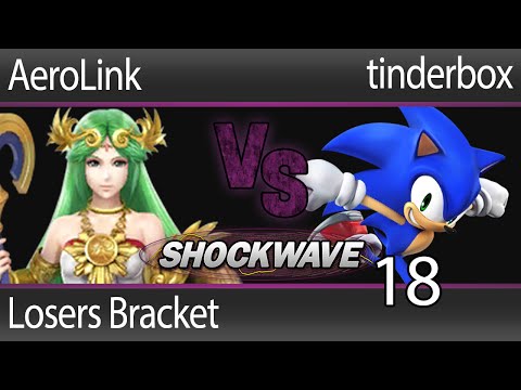 SW18 Smash 4 - AeroLink (Palutena) vs tinderbox (Sonic) - Losers Bracket