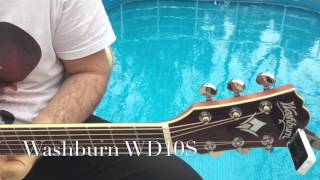 Video thumbnail for Washburn WD10S - Akustik Gitar - NT – Natural (Bi Kuple) by MyDukkan