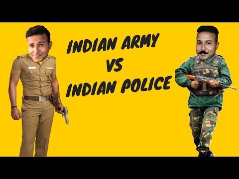 Indian Army Vs Indian Police