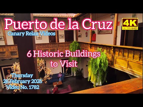 Tenerife 🏝️ Puerto de la Cruz 6 Historic Buildings to Visit