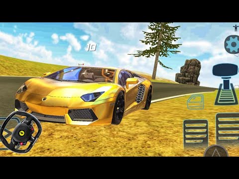 Superman Edition Lamborghini Car Driving #1 - Aventador Drift Simulator - Android Gameplay