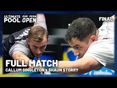 WHO WILL BE CROWNED THE CHAMPION? | Callum Singleton v Shaun Storry | European Open | Final