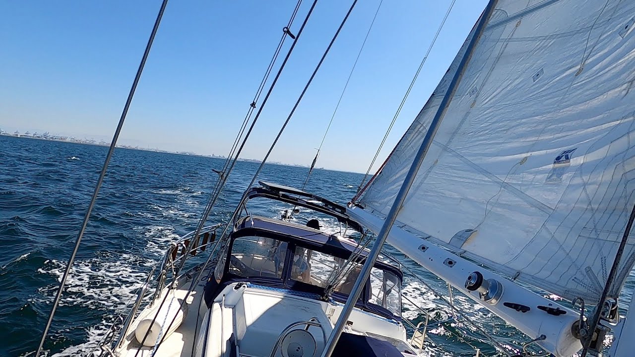 Epic Sailing!  Moonstone Beach, Catalina Island (July 2020)