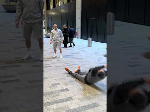 Streetfight escalates 🤯 #mrsus #comedy #fail #beef #prank