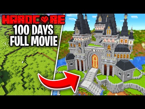 Painful - I Survived 1,000 Days in Hardcore Minecraft [FULL MOVIE]