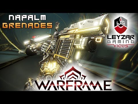 Napalm Grenades on Secura Penta Build (Warframe Gameplay)