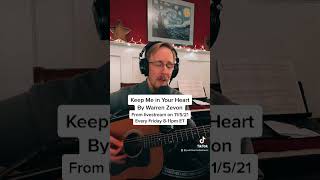 Warren Zevon wrote this song just before he died “Keep Me in Your Heart” #warrenzevon #wailinjennys