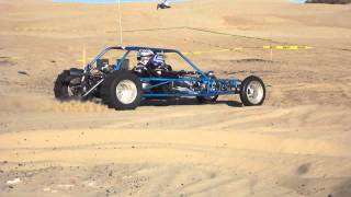 preview picture of video 'pismo beach dune buggy jump'