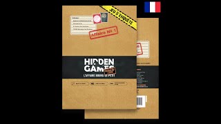 Hidden Games dossiers criminels - Jeu de Crime, Jeu de détective, Escape Game, Affaires criminelles, enquête immersive, enquete Sous scellé, Jeux Pour Adultes - Un Plan sans accroc