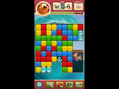 Toon Blast Level 2923 - NO BOOSTERS 🐻🐺🐱 | SKILLGAMING ✔️