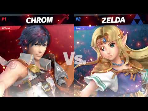 Monika (Chrom) vs Srod (Zelda) - L's RD7 - Smash @ The Well 1/24/20