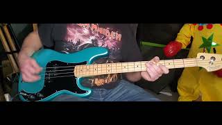 Groovy Ghoulies -- Graveyard Girlfriend bass cover / play along