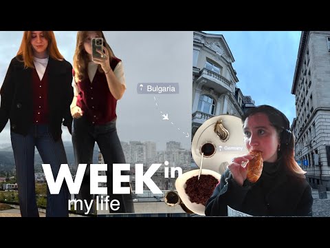 Bulgaria for a work trip and a weekend in Germany | exploring Sofia& spending time with family