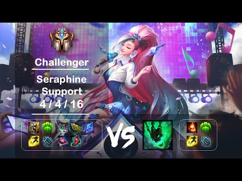 KR Challenger Support Seraphine vs Thresh Ep.1833