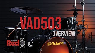 Video thumbnail for Roland VAD503 V-Drums Acoustic Design Electronic Drum Overview with Roland Canada by RedOne Music Canada