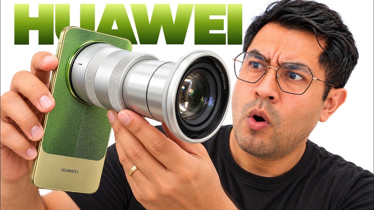 HUAWEI ESTÁ DEMENTE: Adiós teleconvertidor, hola cámara externa