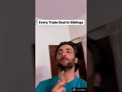 Every Trade Between Siblings🥲 #siblinggoals #siblings #sarorahere