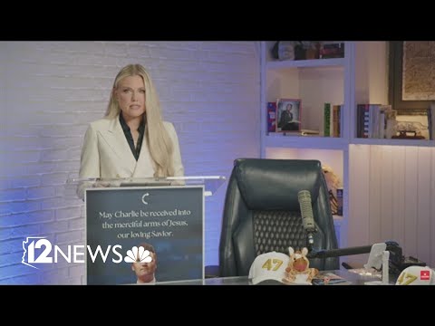 Charlie Kirk's widow, Erika Kirk, speaks publicly for first time since husband's murder