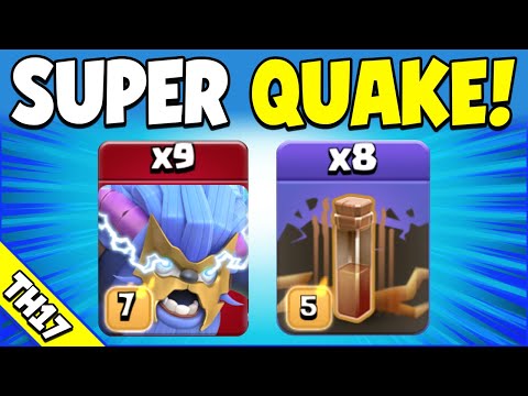 Skill Level: 1/10 Army Power: 10/10! Best TH17 Attack Strategy (Clash of Clans)