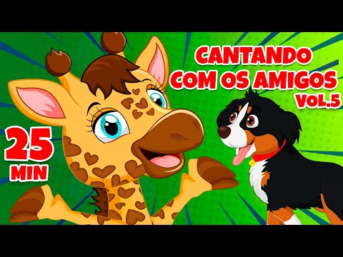 Cantando com os Amigos Vol. 5 - Giramille 25 min | Desenho Animado Musical