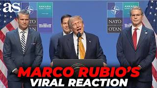 MARCO RUBIO'S face goes viral after Trump’s unexpected communism remark at NATO