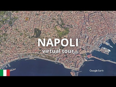 Naples Italy - Virtual Tour From Above