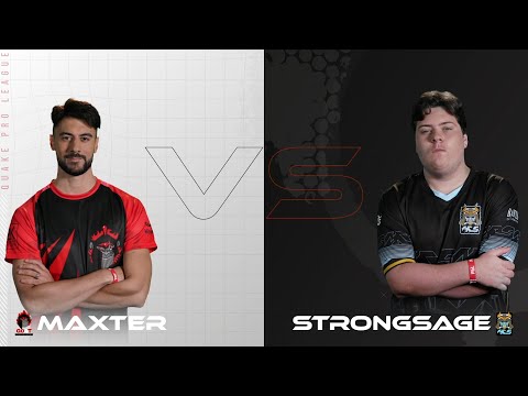 Maxter vs Strongsage - Quake Pro League - Week 13