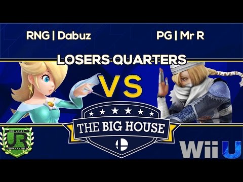 TBH6 LOSERS QUARTERS - RNG | Dabuz (Rosalina, Olimar) vs PG | Mr R (Sheik, Bayo, Cloud) - Wii U