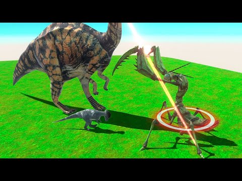 Parasaurolophus & Parchycephalosaurus vs EVERY UNIT - Animal Revolt Battle Simulator