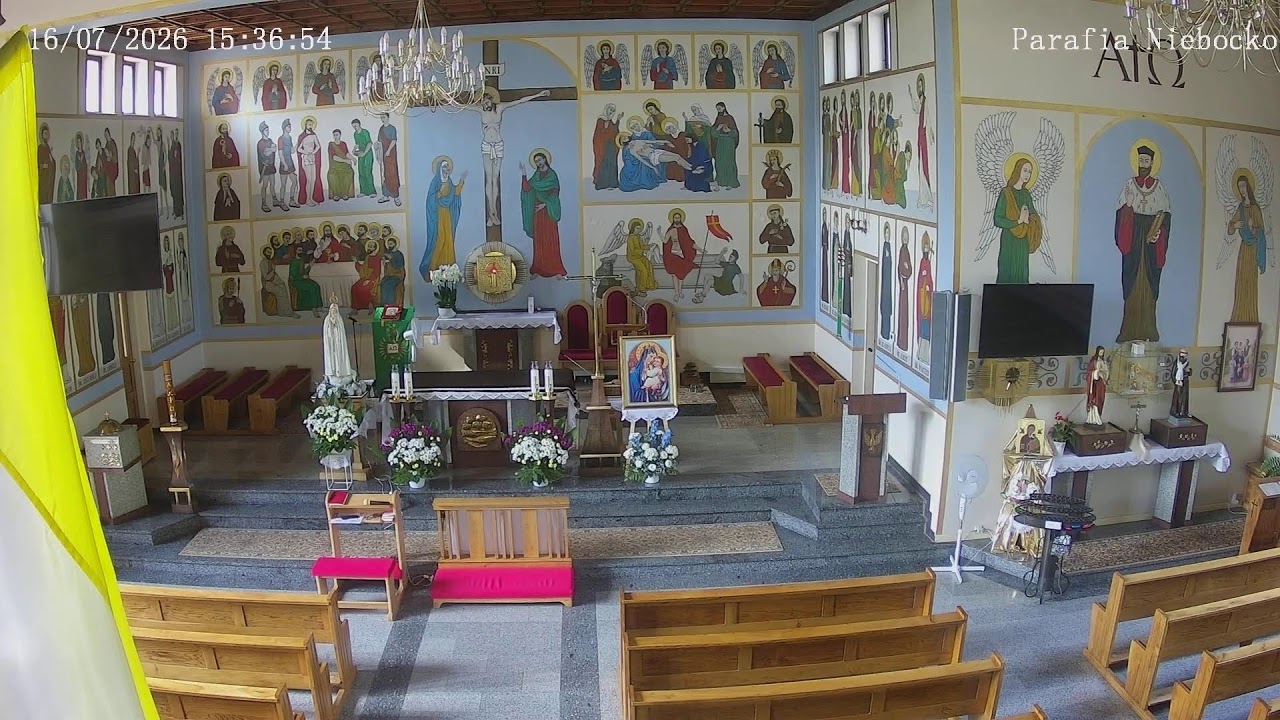 Live webcam view of St. John Cantius Parish Church