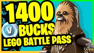 LEGO FORTNITE BATTLE PASS INCOMING! Starwars New Update! Is It Worth 1400 V-Bucks?