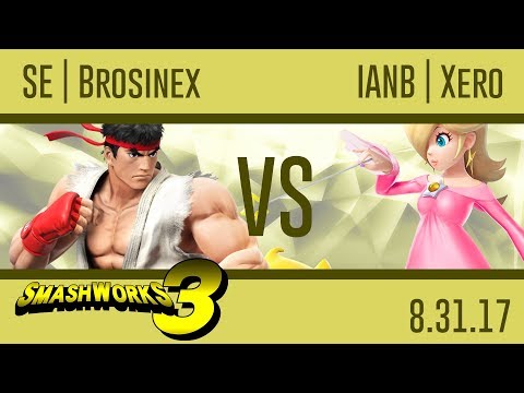 SE | Brosinex (Ryu) vs IANB | Xero (Rosalina & Luma) - SmashWorks 3 - Wii U