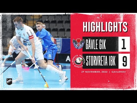 Highlights Gävle GIK vs Storvreta IBK 1-9