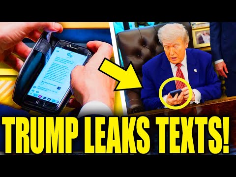Confused Trump LEAKS OWN TEXTS As SCANDAL Ends Term!