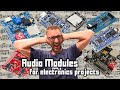 Audio modules for electronics project
