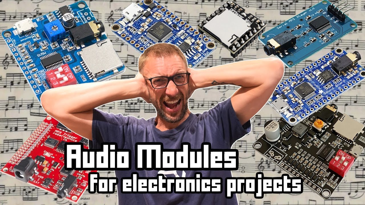 Audio modules for electronics project