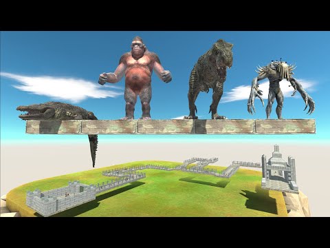 4 STRONGEST BOSSES vs FACTIONS – Animal Revolt Battle Simulator