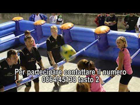 COME GLI OMINI DEL BILIARDINO A PREZZA IL “CALCIO BALILLA UMANO”