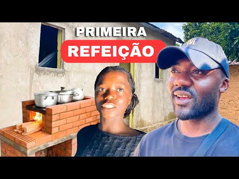 Antônia makes her first lunch on a Brazilian stove || See how it went