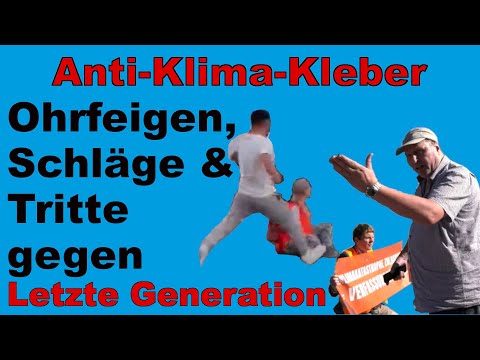 Wütender Autofahrer attackiert Klima-Kleber mit Tritten und Schlägen